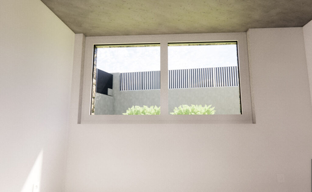 Ventana sin persiana Ventana sin persiana